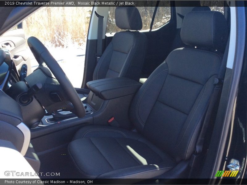 Mosaic Black Metallic / Jet Black 2019 Chevrolet Traverse Premier AWD