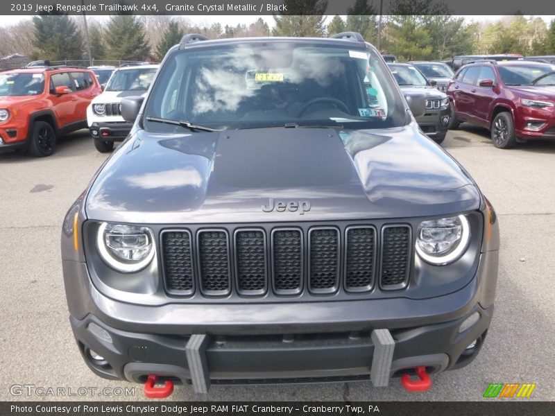 Granite Crystal Metallic / Black 2019 Jeep Renegade Trailhawk 4x4