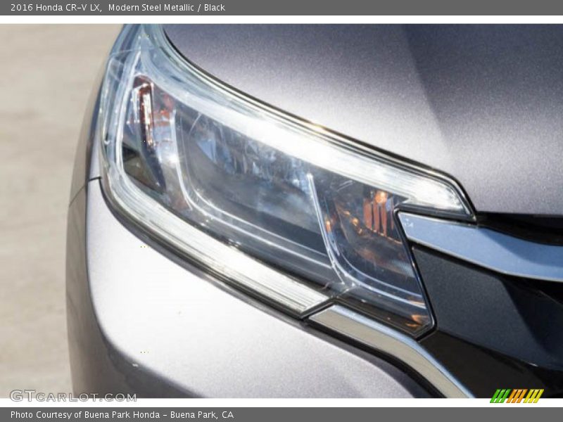 Modern Steel Metallic / Black 2016 Honda CR-V LX