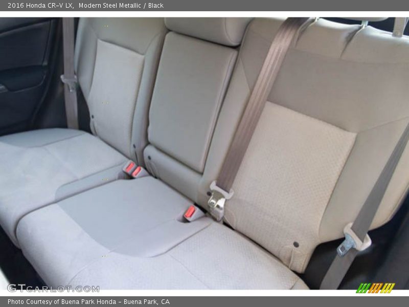 Modern Steel Metallic / Black 2016 Honda CR-V LX