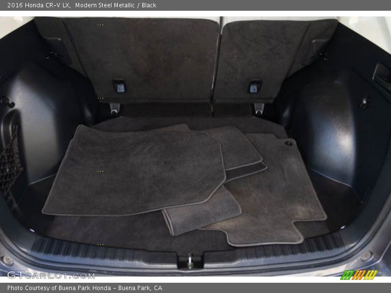 Modern Steel Metallic / Black 2016 Honda CR-V LX