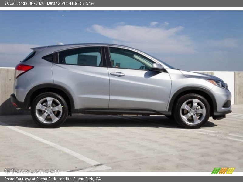 Lunar Silver Metallic / Gray 2019 Honda HR-V LX