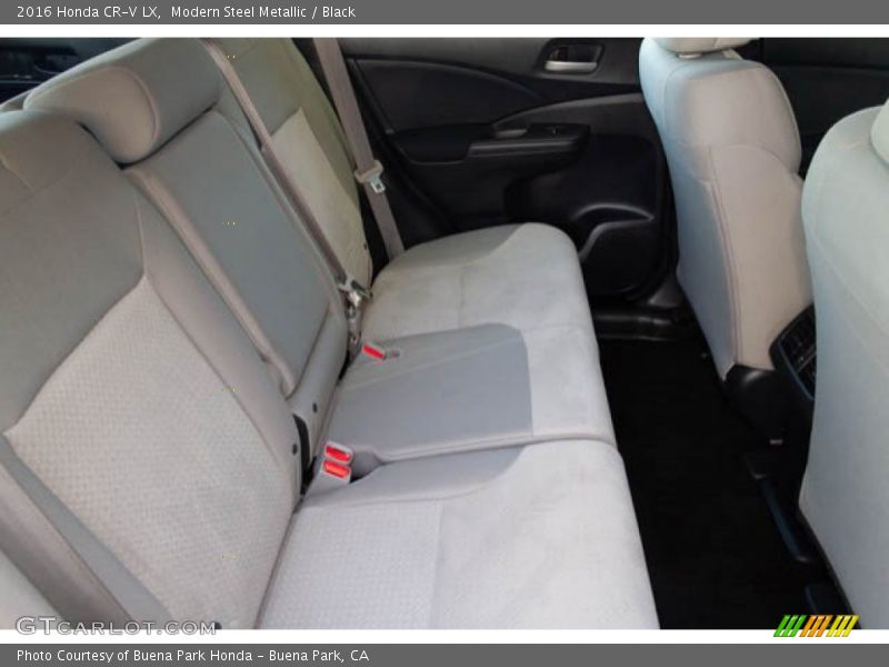 Modern Steel Metallic / Black 2016 Honda CR-V LX