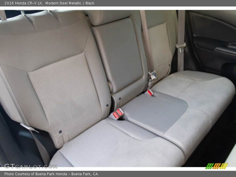 Modern Steel Metallic / Black 2016 Honda CR-V LX
