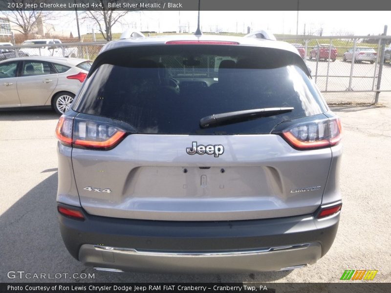 Billet Silver Metallic / Black 2019 Jeep Cherokee Limited 4x4