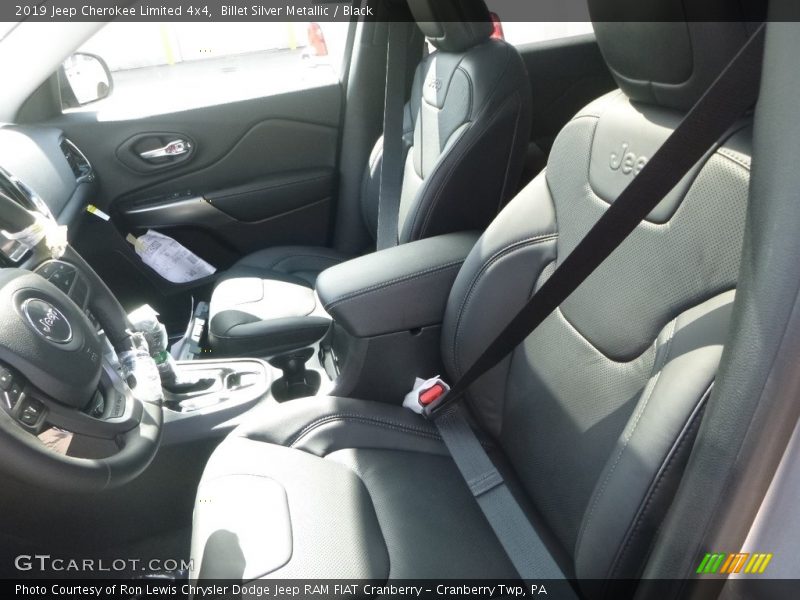 Billet Silver Metallic / Black 2019 Jeep Cherokee Limited 4x4