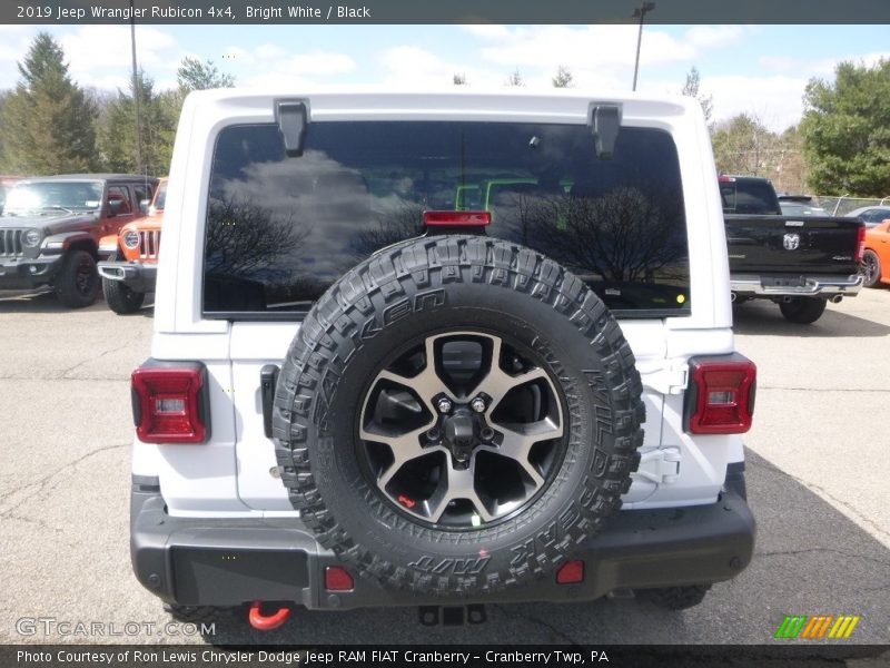 Bright White / Black 2019 Jeep Wrangler Rubicon 4x4