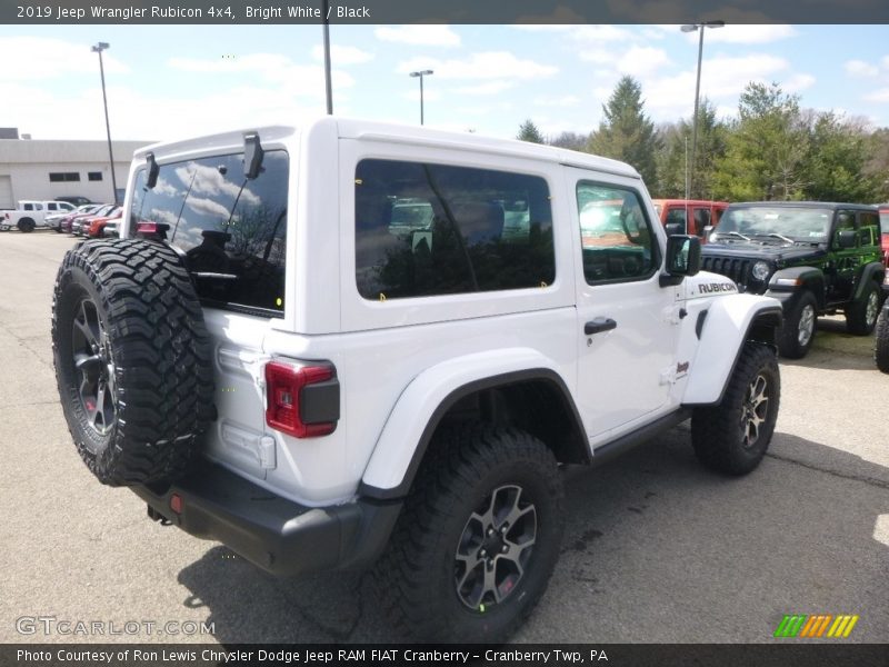 Bright White / Black 2019 Jeep Wrangler Rubicon 4x4