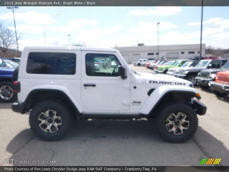 Bright White / Black 2019 Jeep Wrangler Rubicon 4x4