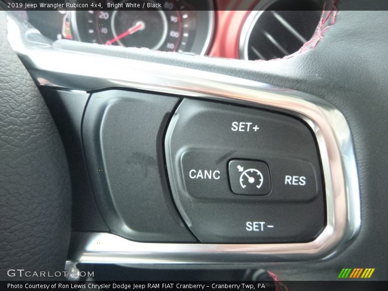 Bright White / Black 2019 Jeep Wrangler Rubicon 4x4