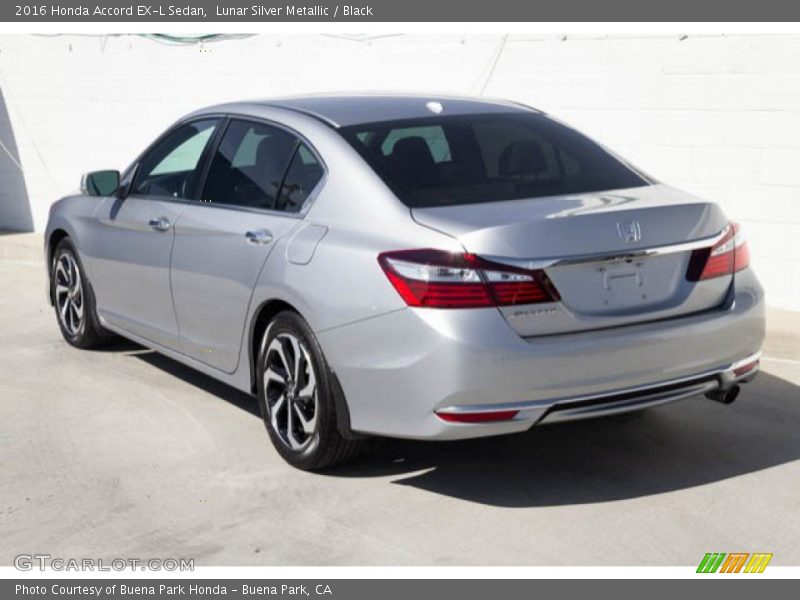 Lunar Silver Metallic / Black 2016 Honda Accord EX-L Sedan