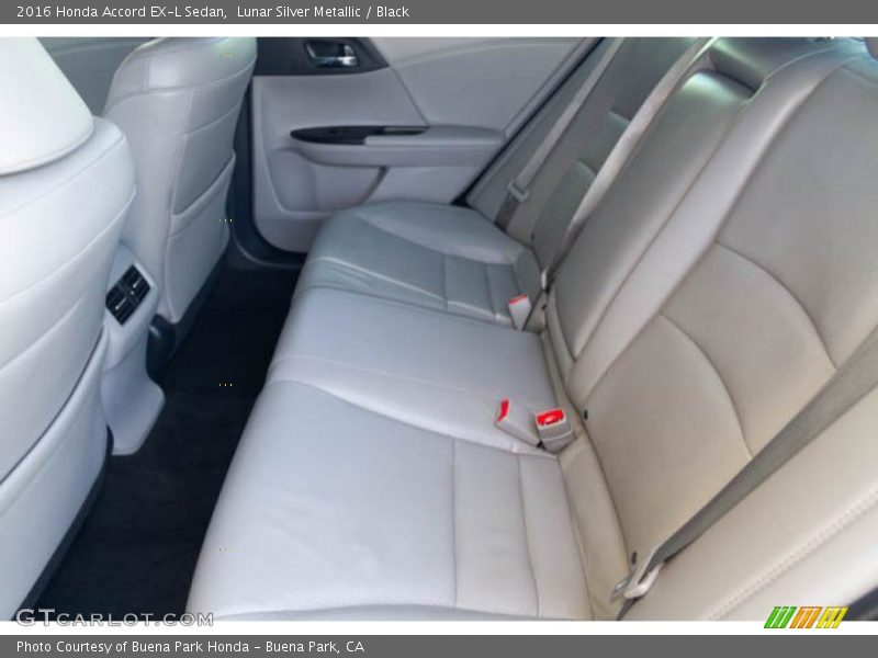 Lunar Silver Metallic / Black 2016 Honda Accord EX-L Sedan