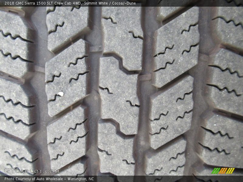 Summit White / Cocoa/­Dune 2018 GMC Sierra 1500 SLT Crew Cab 4WD