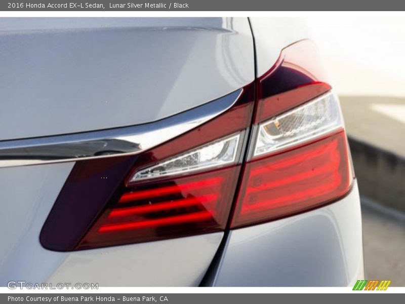 Lunar Silver Metallic / Black 2016 Honda Accord EX-L Sedan