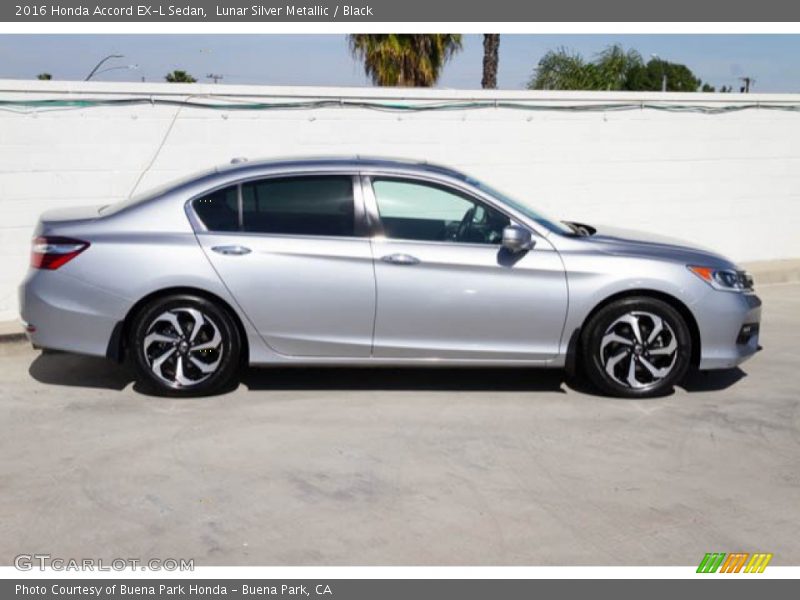 Lunar Silver Metallic / Black 2016 Honda Accord EX-L Sedan