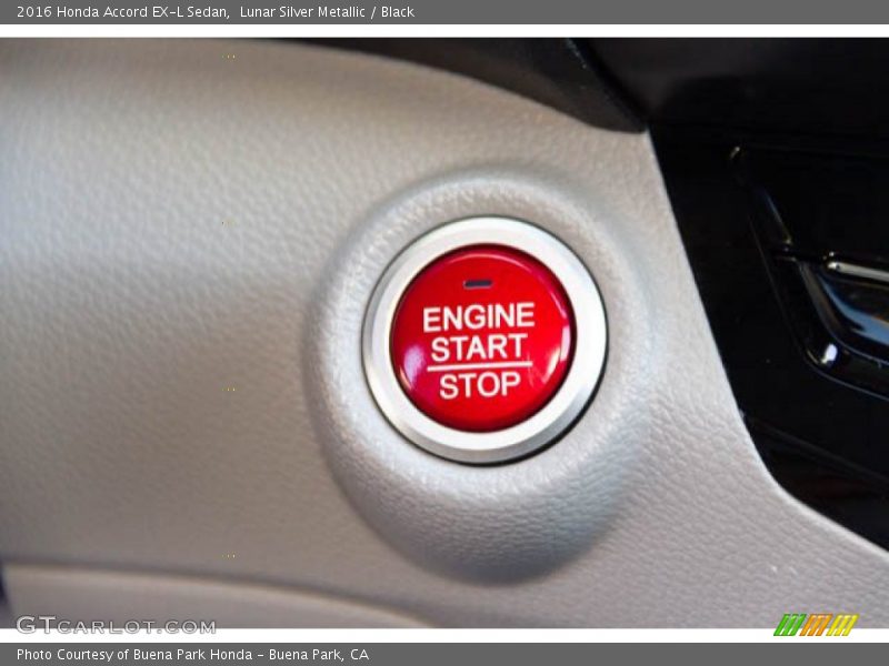 Lunar Silver Metallic / Black 2016 Honda Accord EX-L Sedan