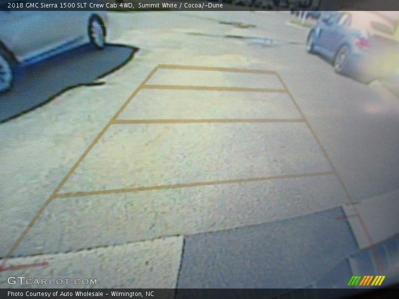 Summit White / Cocoa/­Dune 2018 GMC Sierra 1500 SLT Crew Cab 4WD