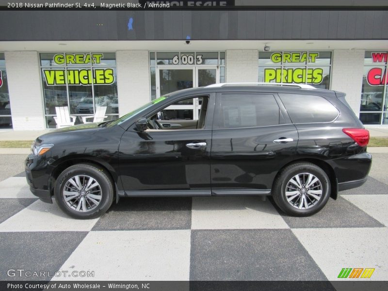 Magnetic Black / Almond 2018 Nissan Pathfinder SL 4x4