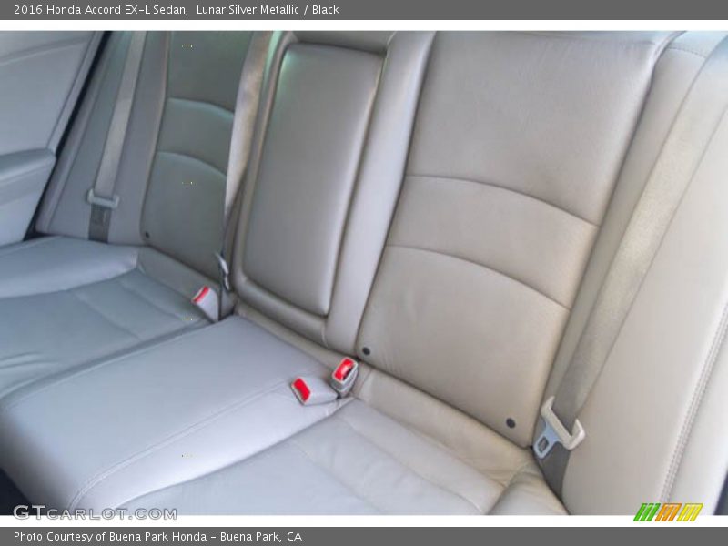 Lunar Silver Metallic / Black 2016 Honda Accord EX-L Sedan