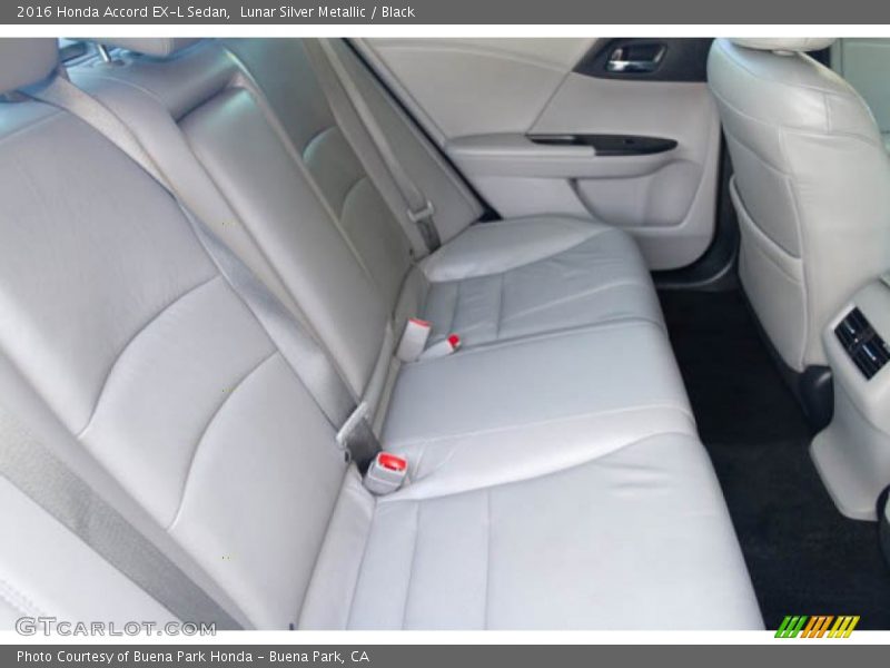 Lunar Silver Metallic / Black 2016 Honda Accord EX-L Sedan