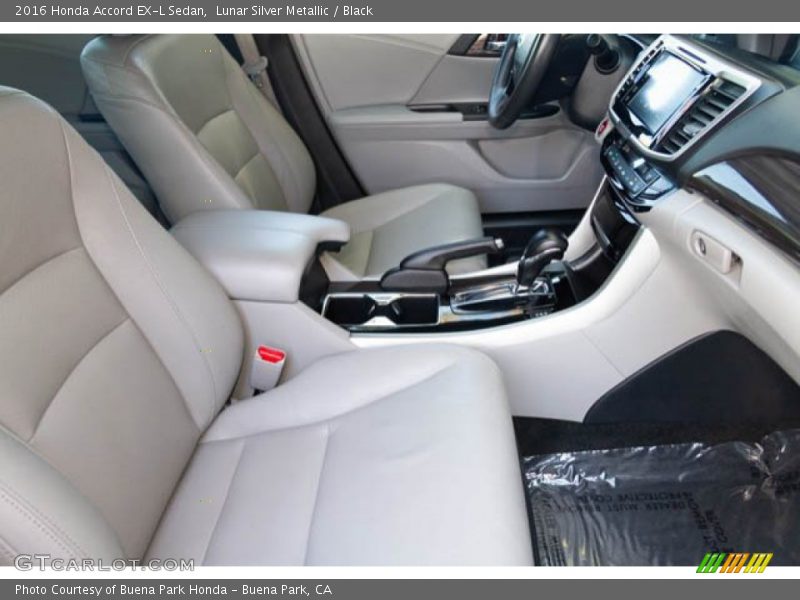 Lunar Silver Metallic / Black 2016 Honda Accord EX-L Sedan