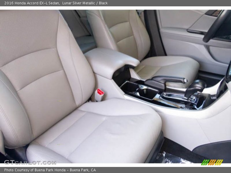 Lunar Silver Metallic / Black 2016 Honda Accord EX-L Sedan