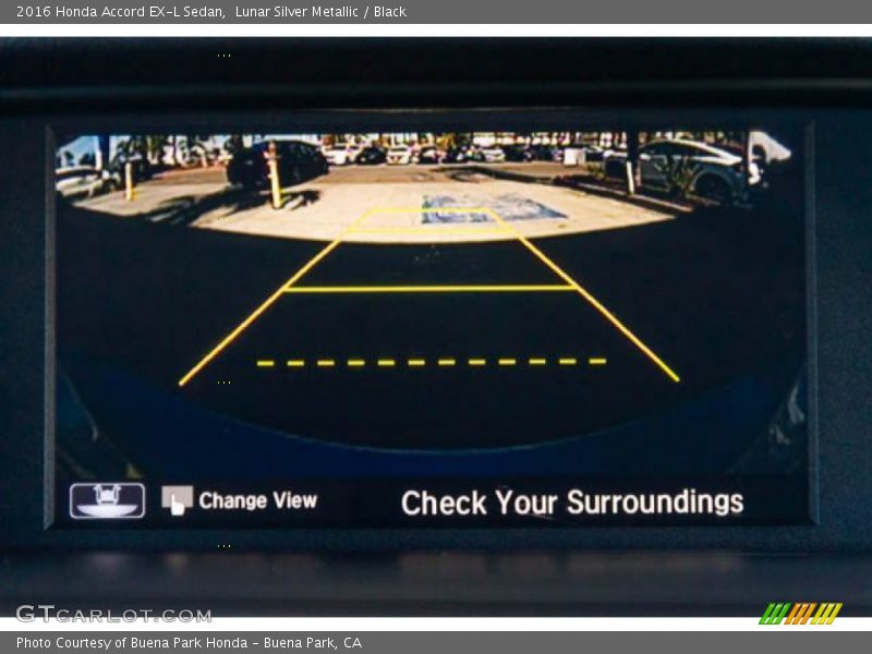 Lunar Silver Metallic / Black 2016 Honda Accord EX-L Sedan