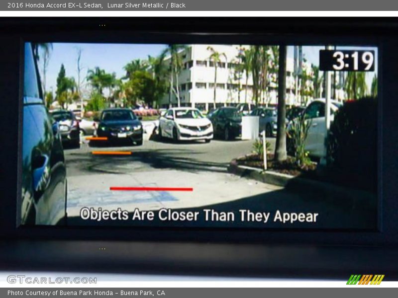 Lunar Silver Metallic / Black 2016 Honda Accord EX-L Sedan