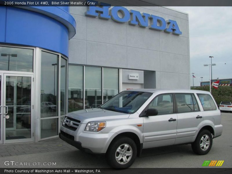 Billet Silver Metallic / Gray 2006 Honda Pilot LX 4WD