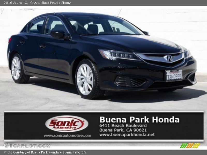 Crystal Black Pearl / Ebony 2016 Acura ILX