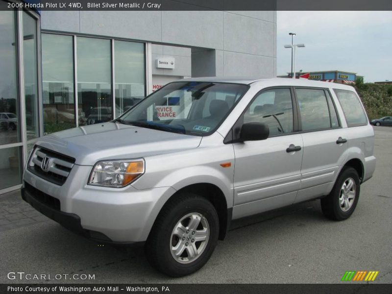 Billet Silver Metallic / Gray 2006 Honda Pilot LX 4WD