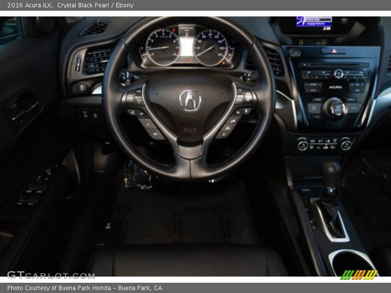 Crystal Black Pearl / Ebony 2016 Acura ILX