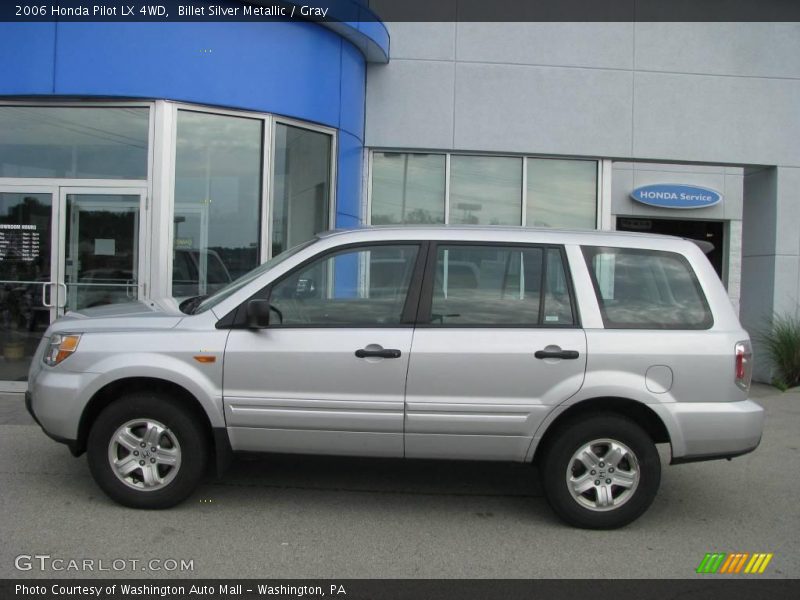 Billet Silver Metallic / Gray 2006 Honda Pilot LX 4WD