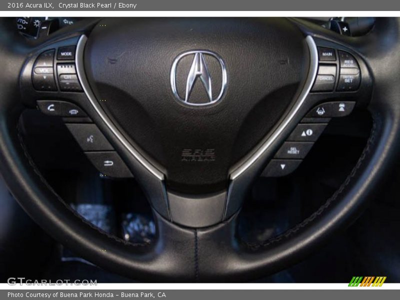 Crystal Black Pearl / Ebony 2016 Acura ILX