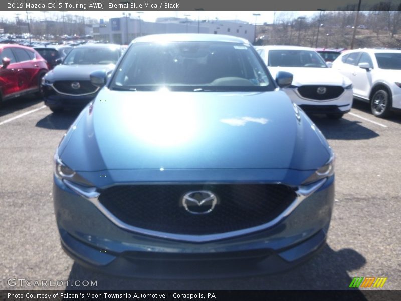 Eternal Blue Mica / Black 2019 Mazda CX-5 Touring AWD