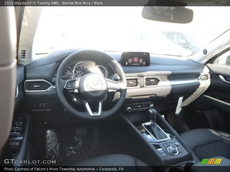 Eternal Blue Mica / Black 2019 Mazda CX-5 Touring AWD