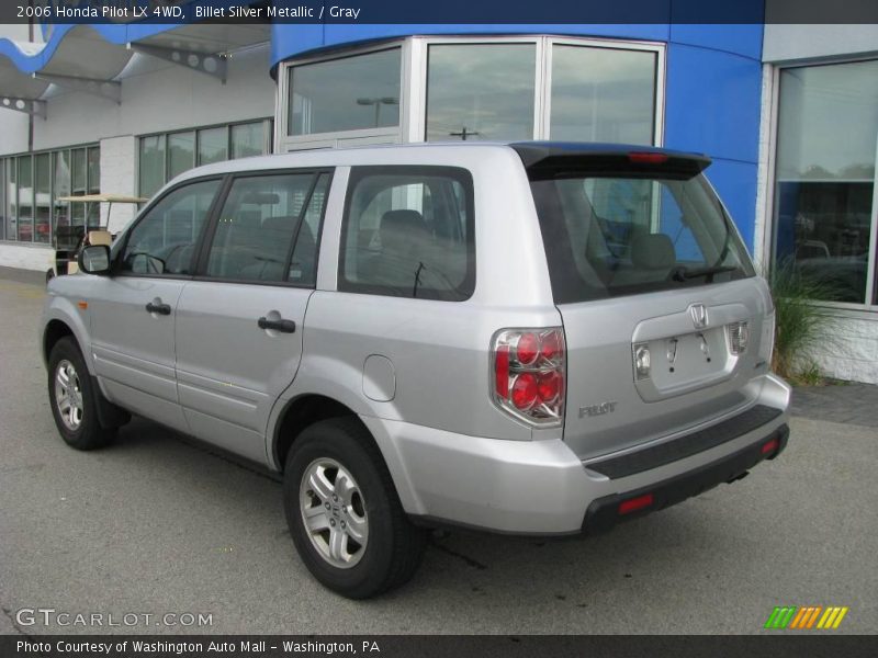 Billet Silver Metallic / Gray 2006 Honda Pilot LX 4WD