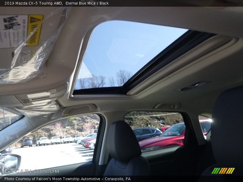 Eternal Blue Mica / Black 2019 Mazda CX-5 Touring AWD