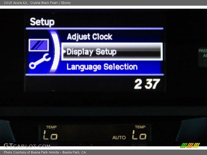 Crystal Black Pearl / Ebony 2016 Acura ILX
