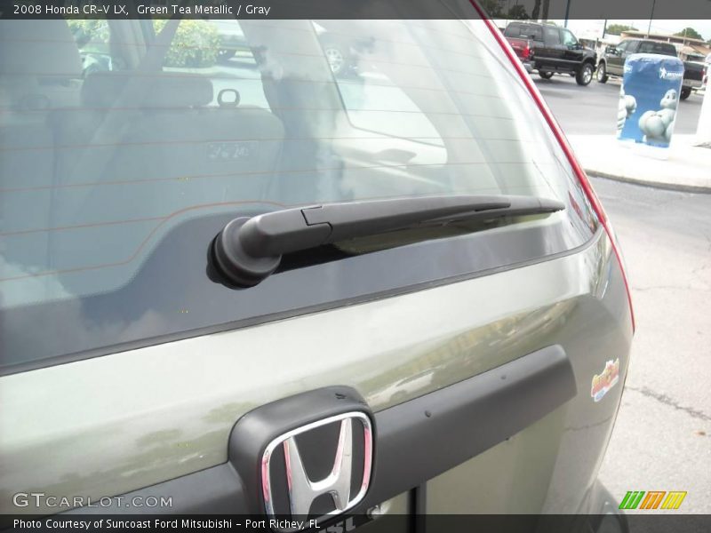 Green Tea Metallic / Gray 2008 Honda CR-V LX