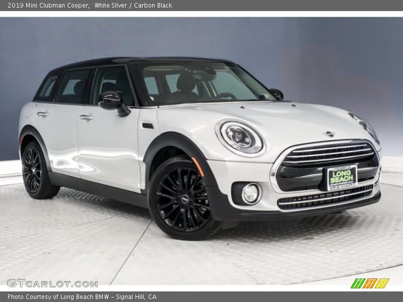 White Silver / Carbon Black 2019 Mini Clubman Cooper