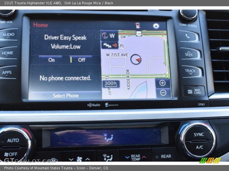 Ooh La La Rouge Mica / Black 2015 Toyota Highlander XLE AWD