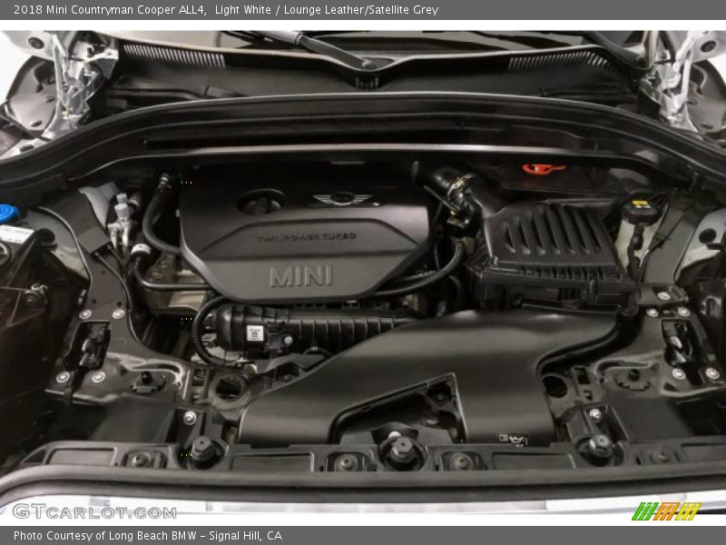  2018 Countryman Cooper ALL4 Engine - 1.5 Liter TwinPower Turbocharged DOHC 12-Valve VVT 3 Cylinder