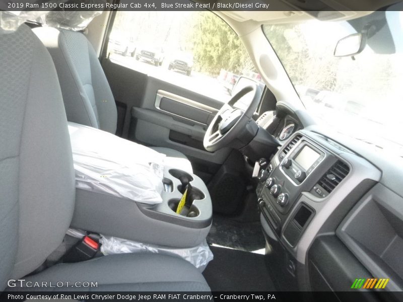 Blue Streak Pearl / Black/Diesel Gray 2019 Ram 1500 Classic Express Regular Cab 4x4