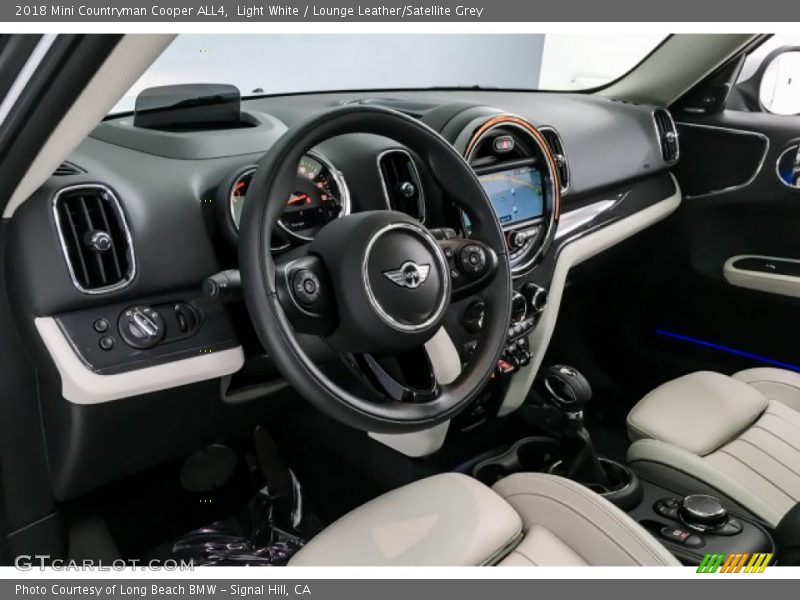 Front Seat of 2018 Countryman Cooper ALL4