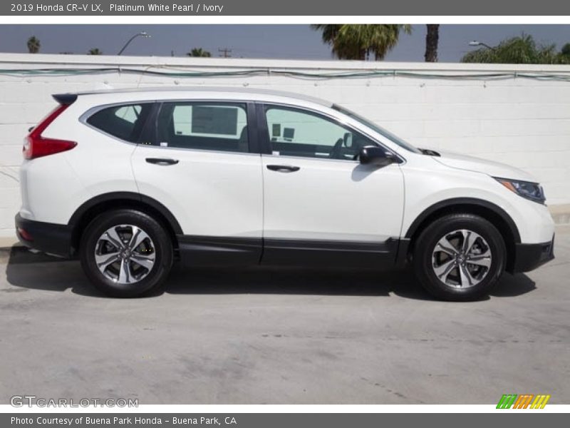 Platinum White Pearl / Ivory 2019 Honda CR-V LX