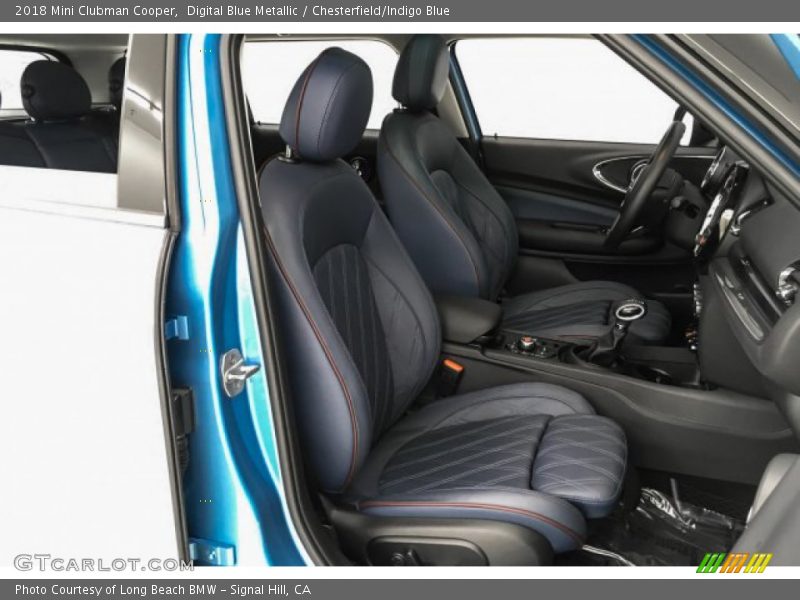  2018 Clubman Cooper Chesterfield/Indigo Blue Interior