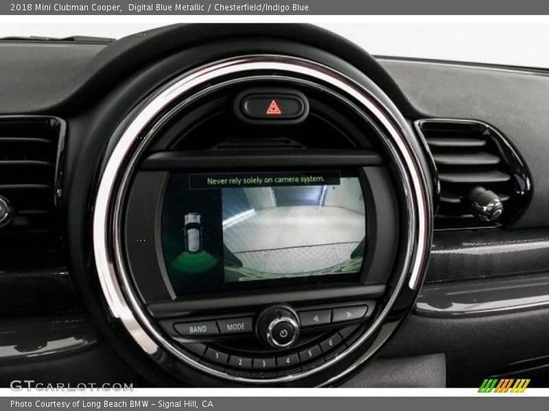 Digital Blue Metallic / Chesterfield/Indigo Blue 2018 Mini Clubman Cooper