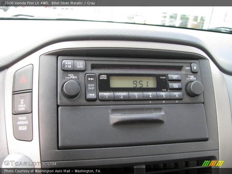 Billet Silver Metallic / Gray 2006 Honda Pilot LX 4WD