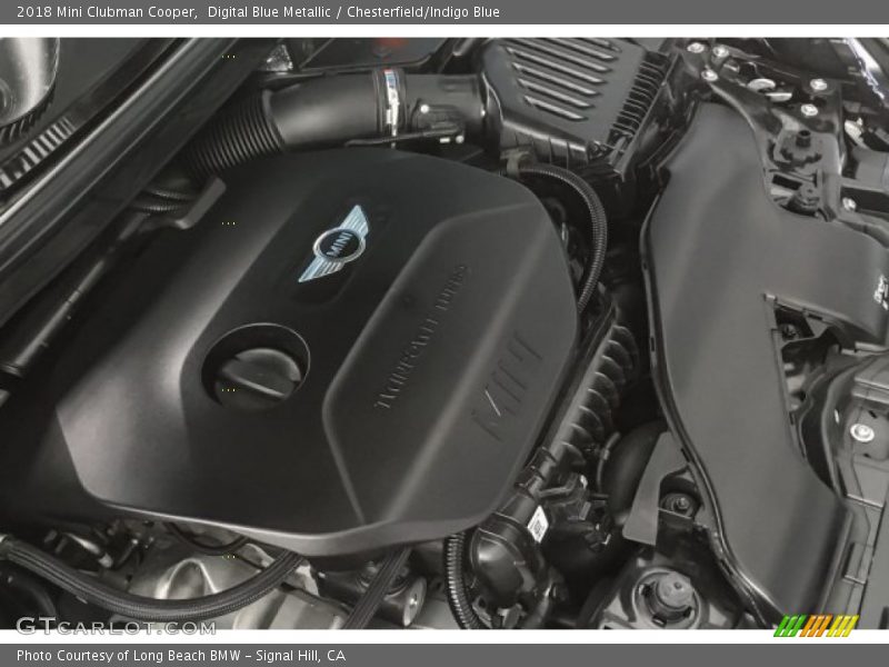  2018 Clubman Cooper Engine - 1.5 Liter TwinPower Turbocharged DOHC 12-Valve VVT 3 Cylinder